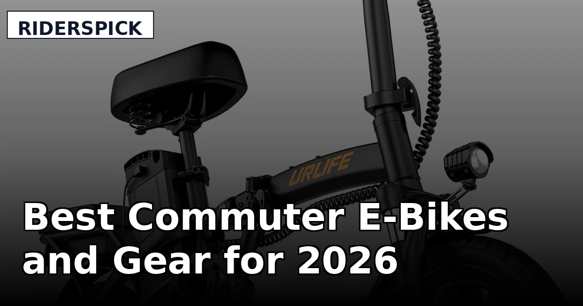 Best Commuter E-Bikes and Gear for 2026