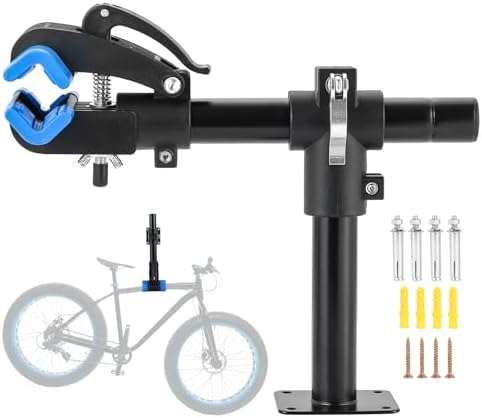 Bike repair stand wall mount with expansion screws